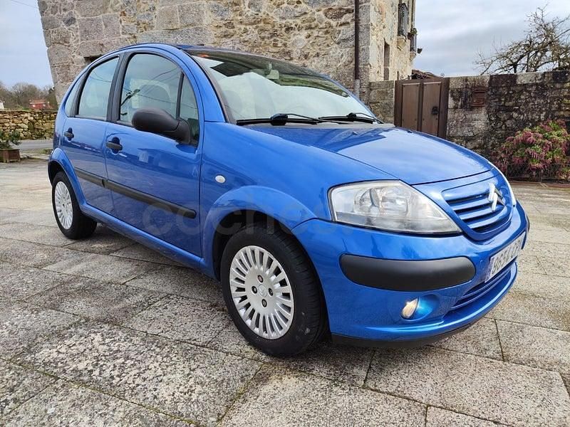 Usado Citroën C3 70 CV (51 kW) 2003 Azul Berlina