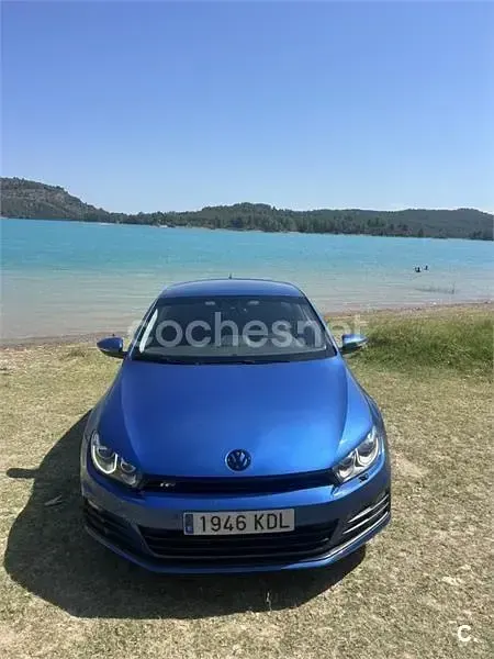 Usado VW Scirocco R-line 125 CV (91 kW) 2017 Azul Coupe