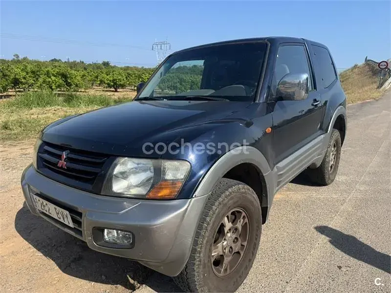 Usado Mitsubishi Montero 165 CV (121 kW) 2002 Azul SUV