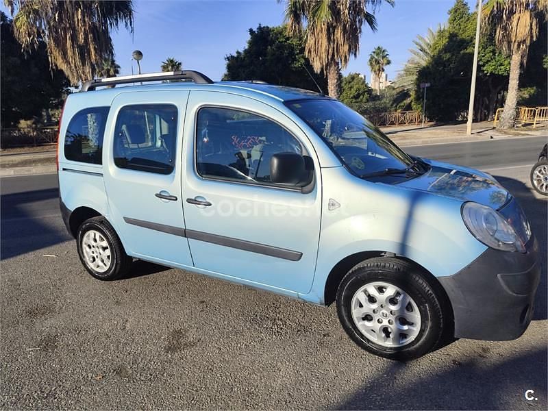 Azul Usado 2009 Renault Kangoo Expression Familiar | 6900 € (Caro) - Imagen 1/4