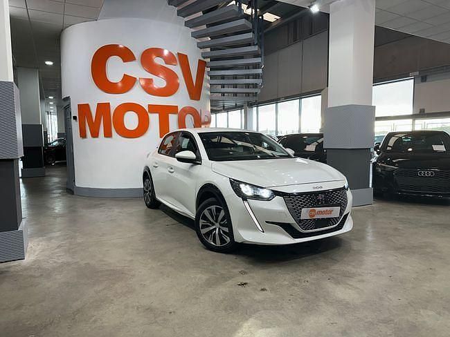 Usado Peugeot e-208 Active 100 kW (136 CV) 2020 Blanco Utilitario