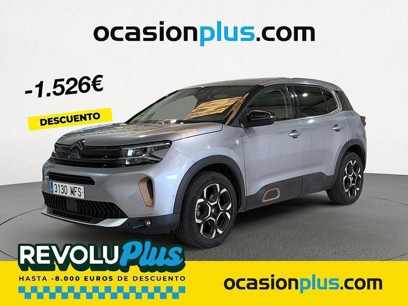 Gris Usado 2023 Citroën C5 Aircross PureTech SUV | 15.800 € (Precio justo) - Imagen 1/4