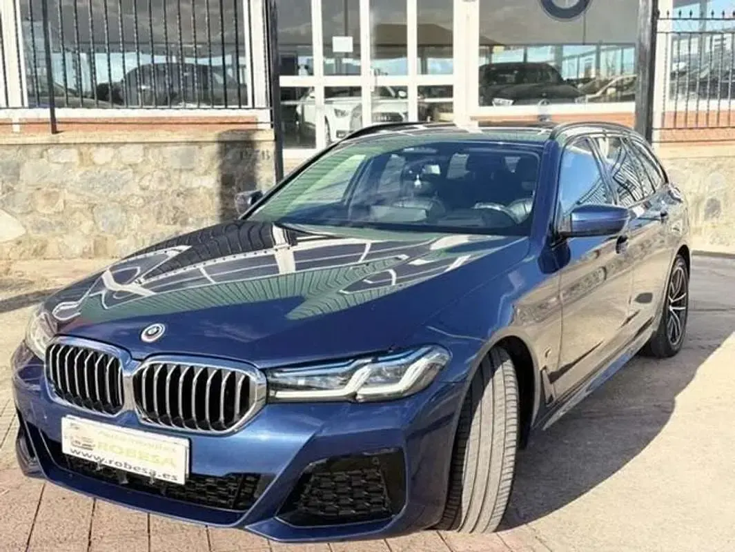 Usado BMW 520 190 CV (139 kW) 2021 Azul Berlina
