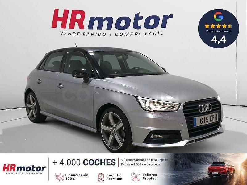 Usado Audi A1 Sportback S-Line 116 CV (85 kW) 2018 Gris / plata Utilitario