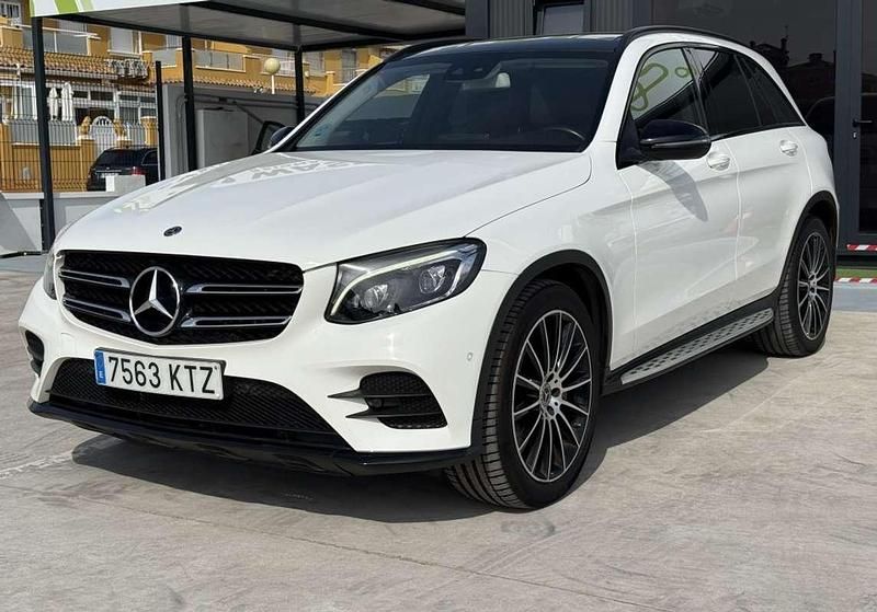 Usado Mercedes GLC220 194 CV (142 kW) 2019 Blanco SUV