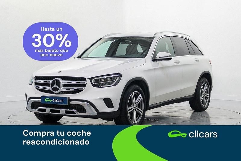 Blanco Usado 2021 Mercedes GLC220 SUV | 34.990 € (Buen precio) - Imagen 1/4