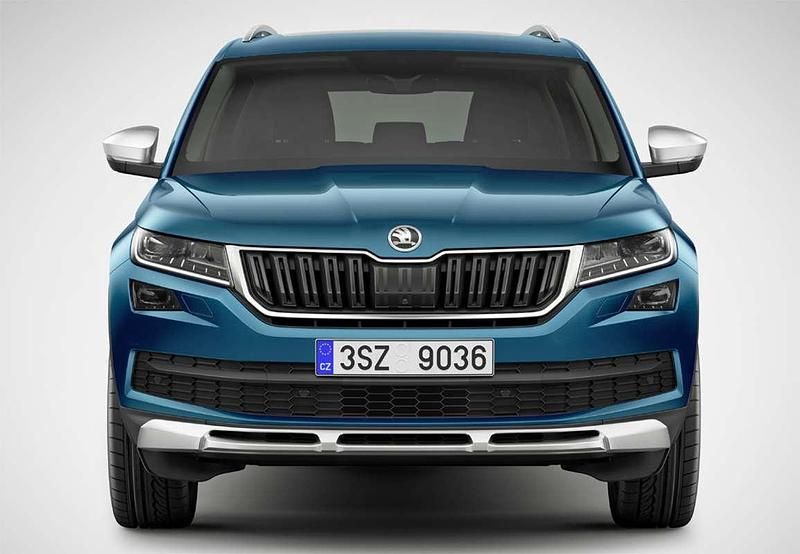 Usado Skoda Kodiaq Scout 4x4 150 CV (110 kW) 2018 Marrón SUV