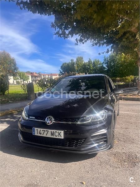 Usado VW Golf VII GTD 184 CV (135 kW) 2018 Negro Berlina