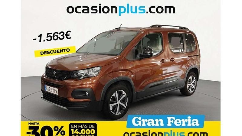 Marrón Usado 2018 Peugeot Rifter GT-line Monovolumen | 15.273 € (Buen precio) - Imagen 1/4