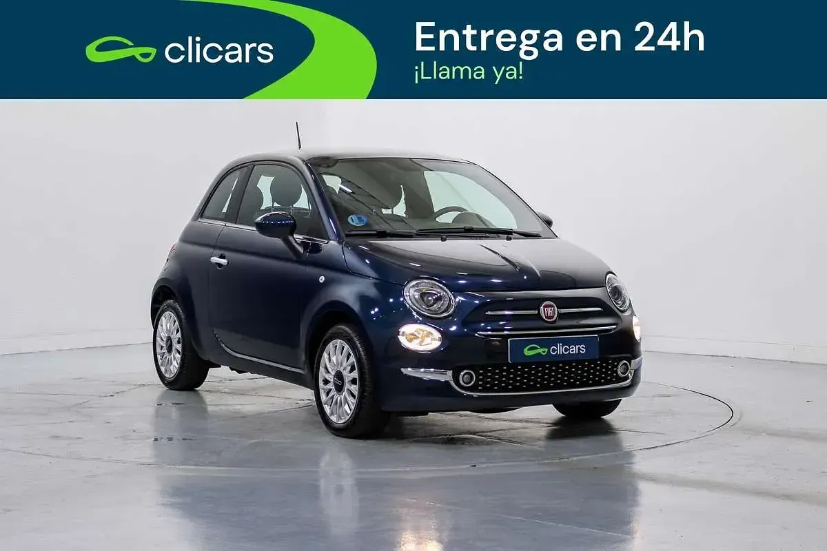 Usado Fiat 500 71 CV (52 kW) 2024 Azul Utilitario