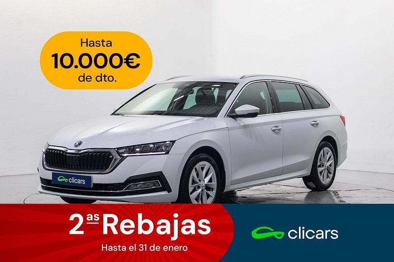 Gris Usado 2023 Skoda Octavia Selection Familiar | 19.490 € (Precio justo) - Imagen 1/4