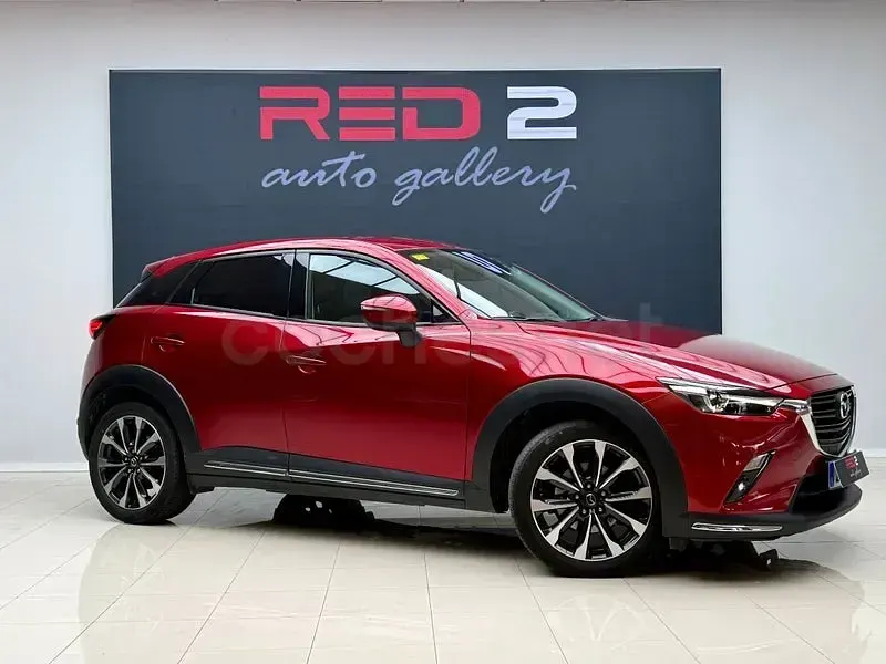 Usado Mazda CX-3 Sky 150 CV (110 kW) 2018 Granate SUV