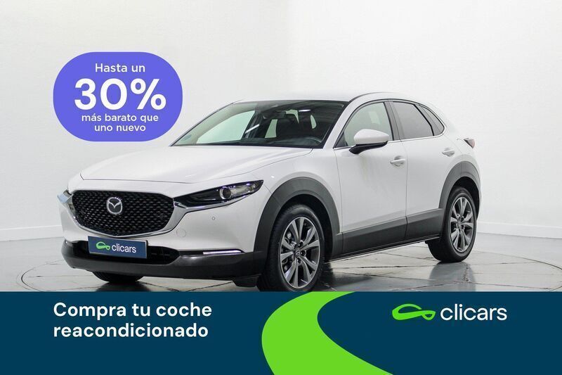 Blanco Usado 2021 Mazda CX-30 SUV | 22.490 € (Precio justo) - Imagen 1/4