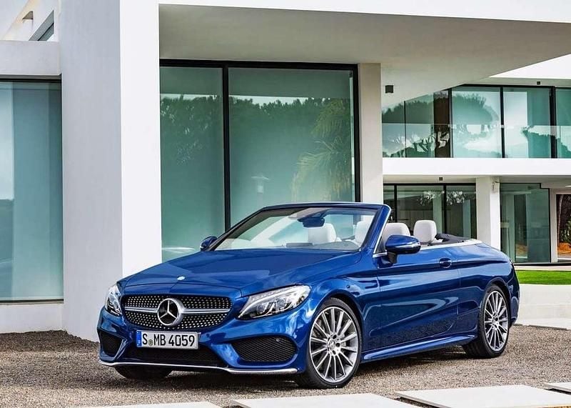 Azul Usado 2023 Mercedes C300 Descapotable | 43.500 € (Super precio) - Imagen 1/1