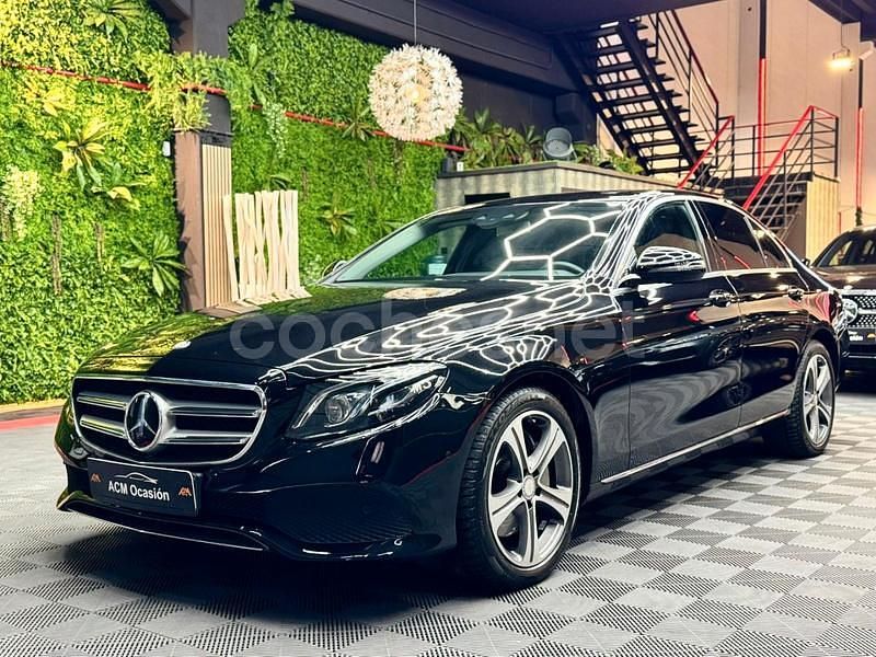 Negro Usado 2016 Mercedes E350 Avantgarde Berlina | 25.500 € (Precio justo) - Imagen 1/4