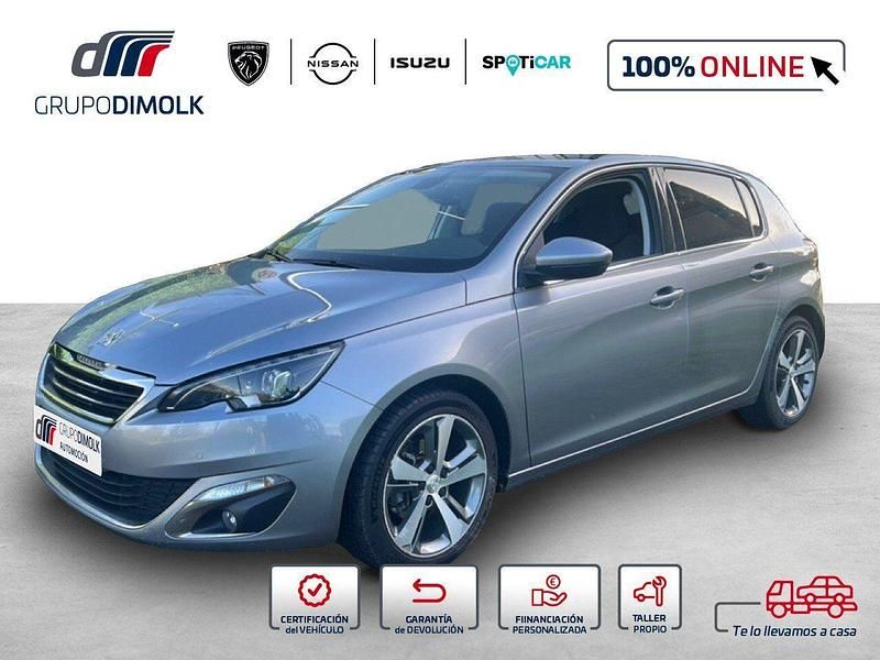 Gris Usado 2016 Peugeot 308 Allure Berlina | 9400 € (Precio justo) - Imagen 1/4