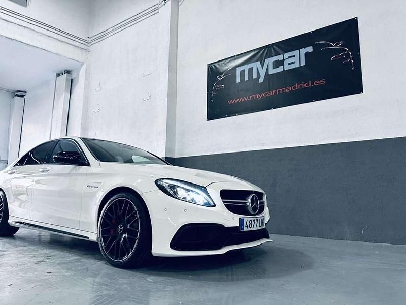 Blanco Usado 2018 Mercedes C63 AMG AMG Berlina | 47.990 € - Imagen 1/4