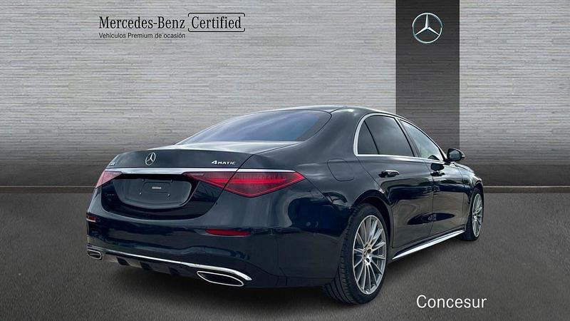 Usado Mercedes S500 435 CV (319 kW) 2021 Negro Berlina