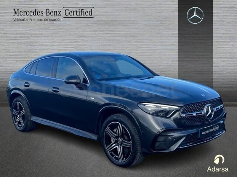 Usado Mercedes GLC300e 333 CV (244 kW) 2025 Gris grafito Coupe