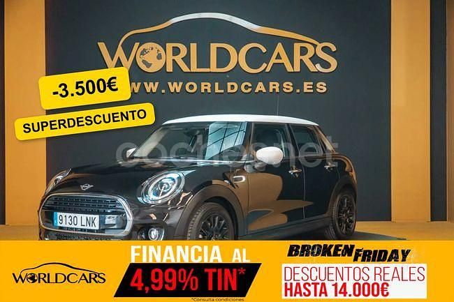 Usado Mini Cooper 136 CV (100 kW) 2021 Negro Utilitario