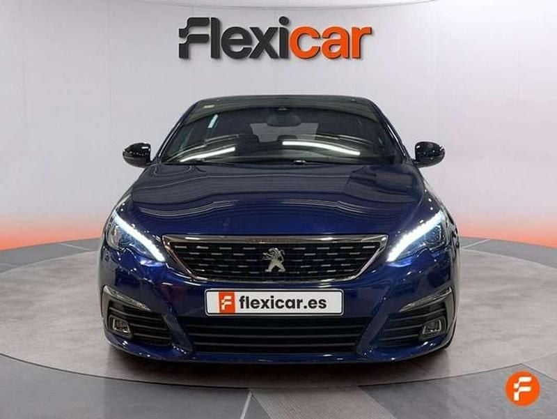 Usado Peugeot 308 GT-line 131 CV (96 kW) 2019 Azul Utilitario