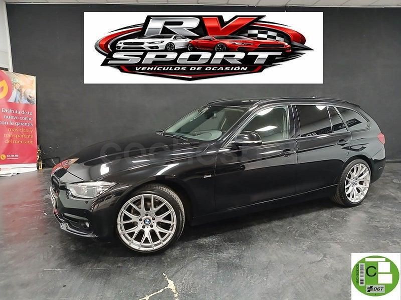 Usado BMW 318 150 CV (110 kW) 2018 Negro Familiar