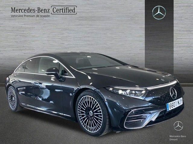 Usado Mercedes EQS450+ Edition 244 kW (333 CV) 2023 Gris grafito Berlina