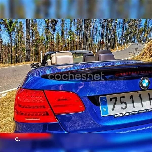 Usado BMW 320 Cabriolet 177 CV (130 kW) 2011 Azul Descapotable