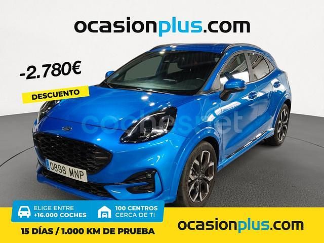 Azul Usado 2024 Ford Puma ST-Line X SUV | 19.800 € (Precio justo) - Imagen 1/4