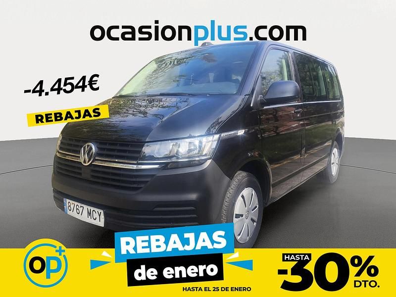 Negro Usado 2022 VW Caravelle Monovolumen | 33.490 € (Super precio) - Imagen 1/4