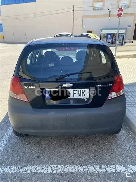 Usado Chevrolet Aveo LT 100 CV (73 kW) 2008 Negro Berlina