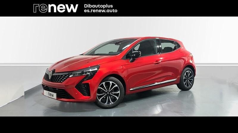 Usado Renault Clio V Techno 90 CV (66 kW) 2023 Rojo Berlina