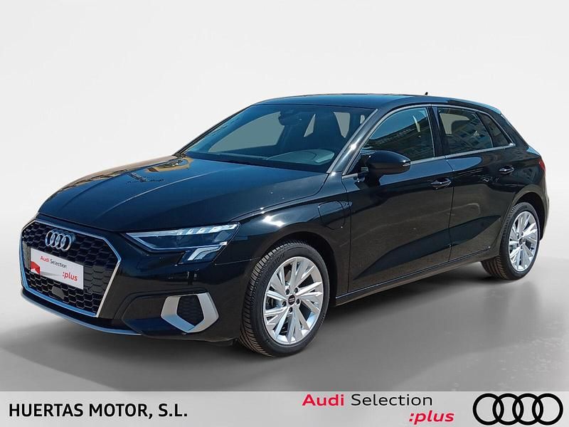 Negro Usado 2024 Audi A3 Ambiente Berlina | 34.500 € (Precio justo) - Imagen 1/4