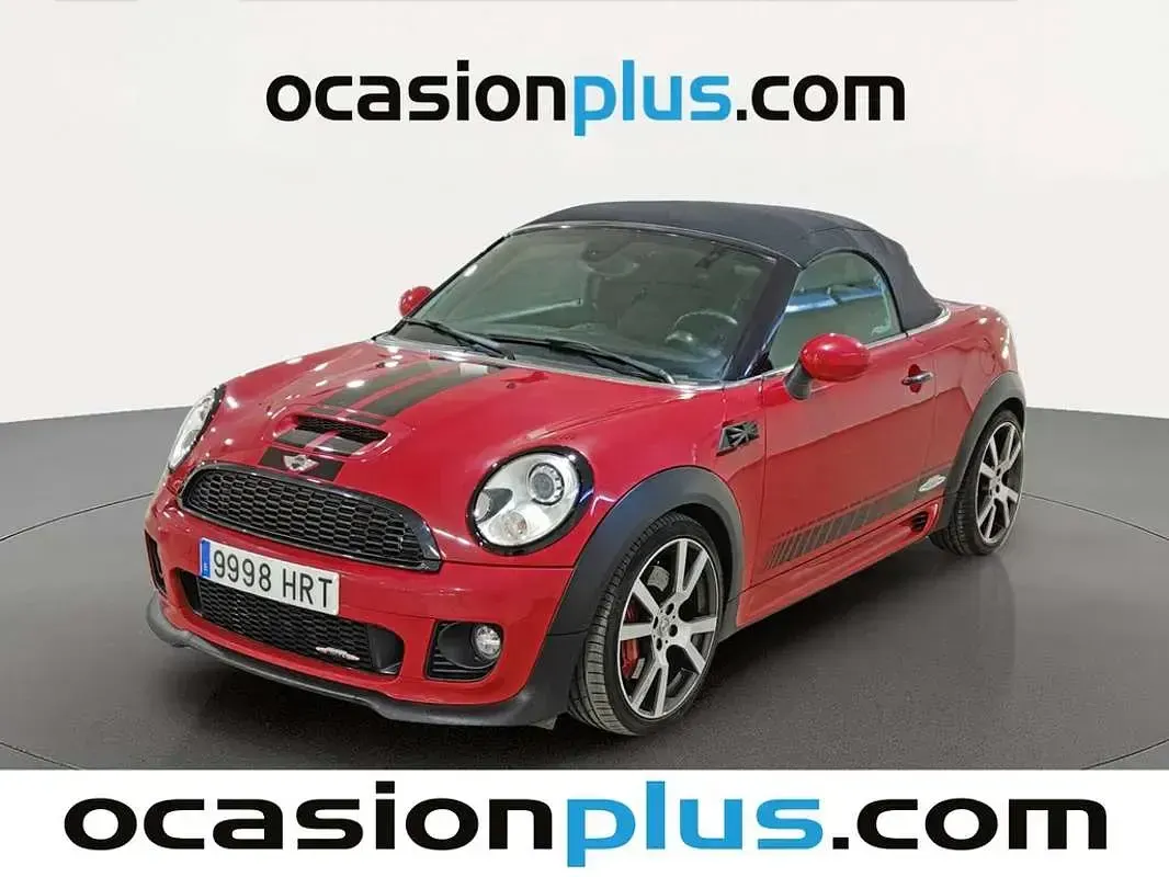 Usado Mini John Cooper Works Coupé 211 CV (155 kW) 2013 Rojo Coupe