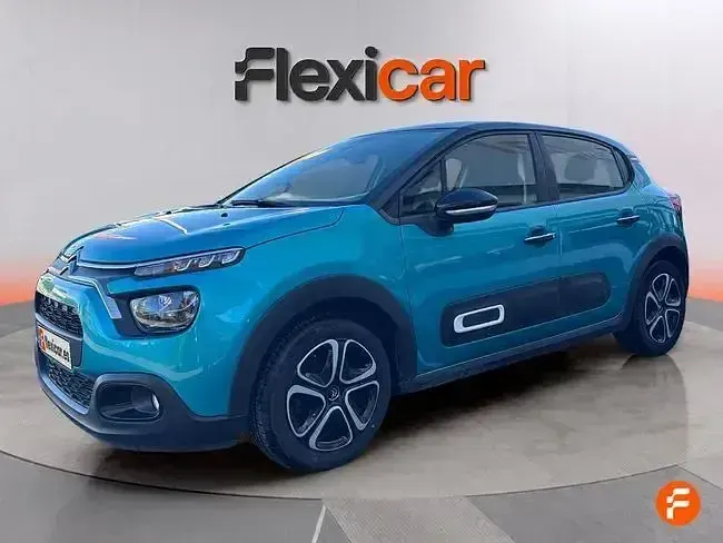 Usado Citroën C3 Feel 83 CV (61 kW) 2022 Azul Utilitario