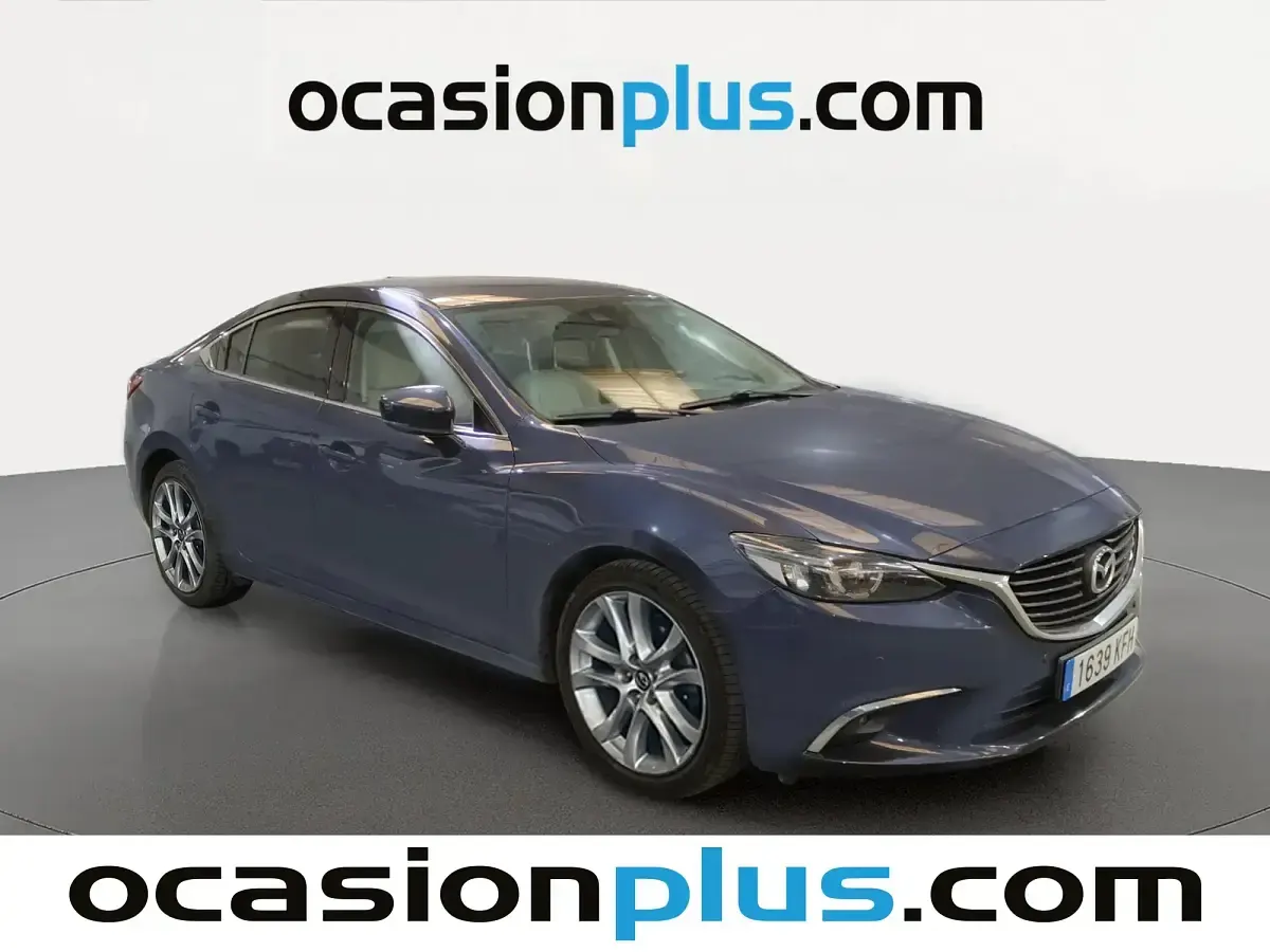 Käytetty Mazda 6 Luxury 150 HP (110 kW) 2017 Sininen Sedan