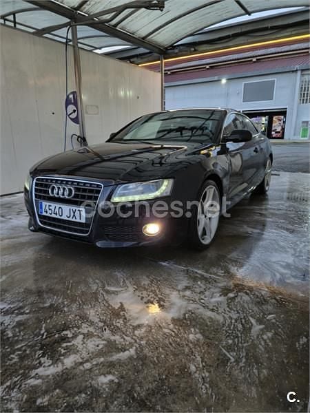 Usado Audi A5 S-Line 170 CV (125 kW) 2009 Negro Coupe