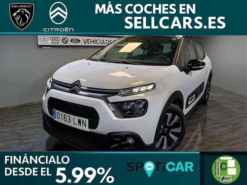 Usado Citroën C3 Feel 83 CV (61 kW) 2022 Blanco Berlina