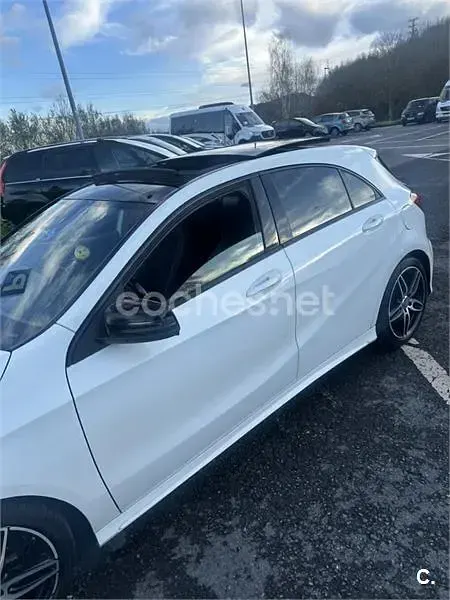 Usado Mercedes A180 AMG line 109 CV (80 kW) 2016 Blanco Utilitario
