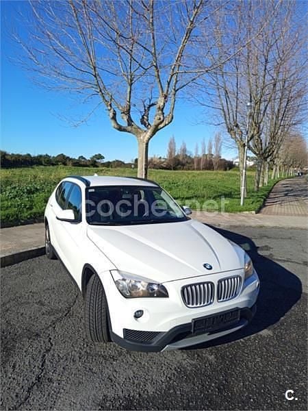 Usado BMW X1 150 CV (110 kW) 2014 Blanco SUV