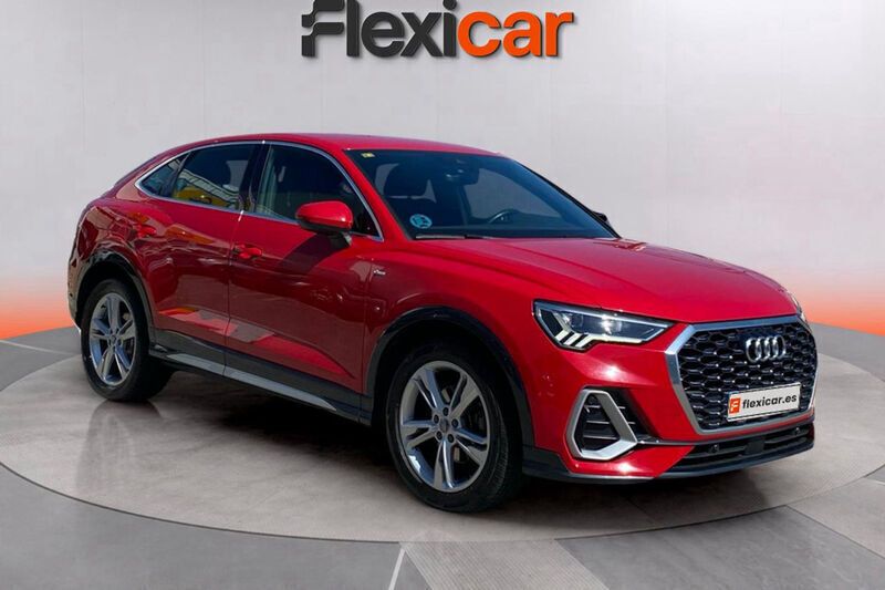 Rojo Usado 2020 Audi Q3 Sportback S-Line SUV | 26.990 € (Precio justo) - Imagen 1/4