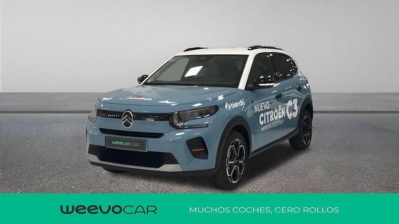 Azul Usado 2025 Citroën e-C3 | 25.968 € (Un poco caro) - Imagen 1/4