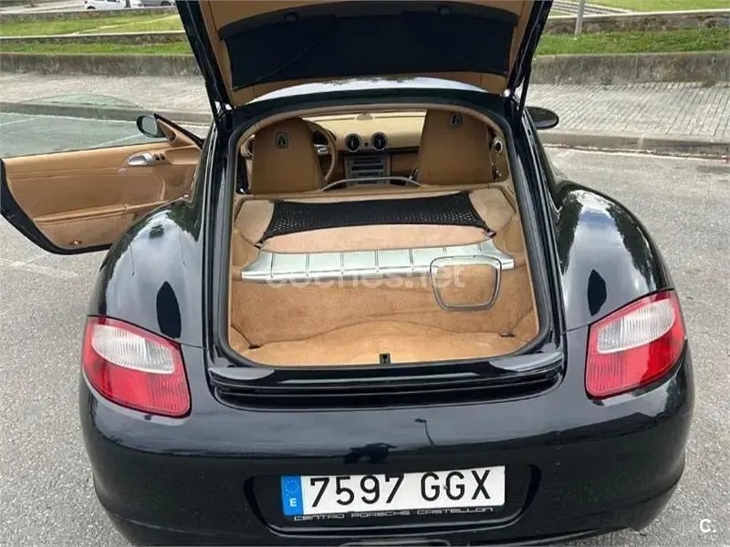 Usado Porsche Cayman 245 CV (180 kW) 2008 Negro Coupe