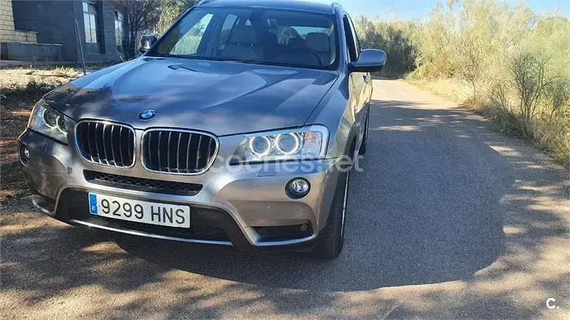 Usado BMW X3 177 CV (130 kW) 2013 Gris / plata SUV