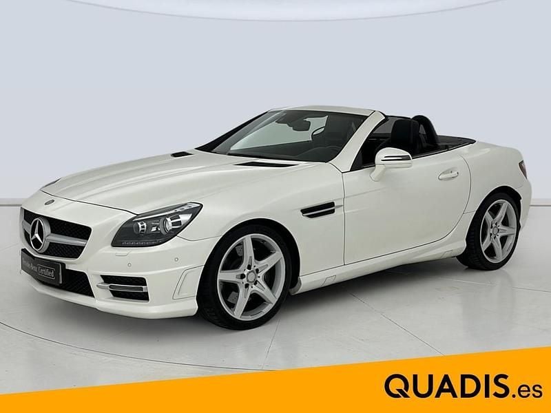 Blanco Usado 2015 Mercedes SLK250 Descapotable | 25.900 € (Precio justo) - Imagen 1/4