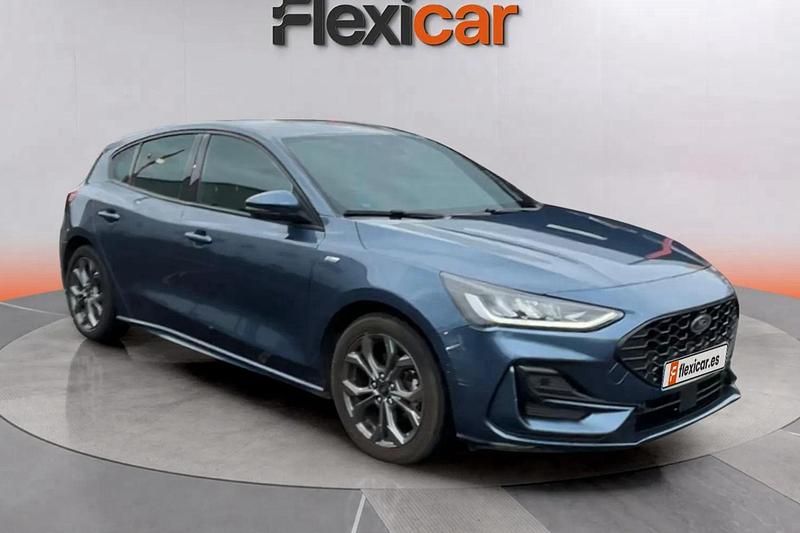 Azul Usado 2023 Ford Focus ST-Line Berlina | 17.190 € (Precio justo) - Imagen 1/4