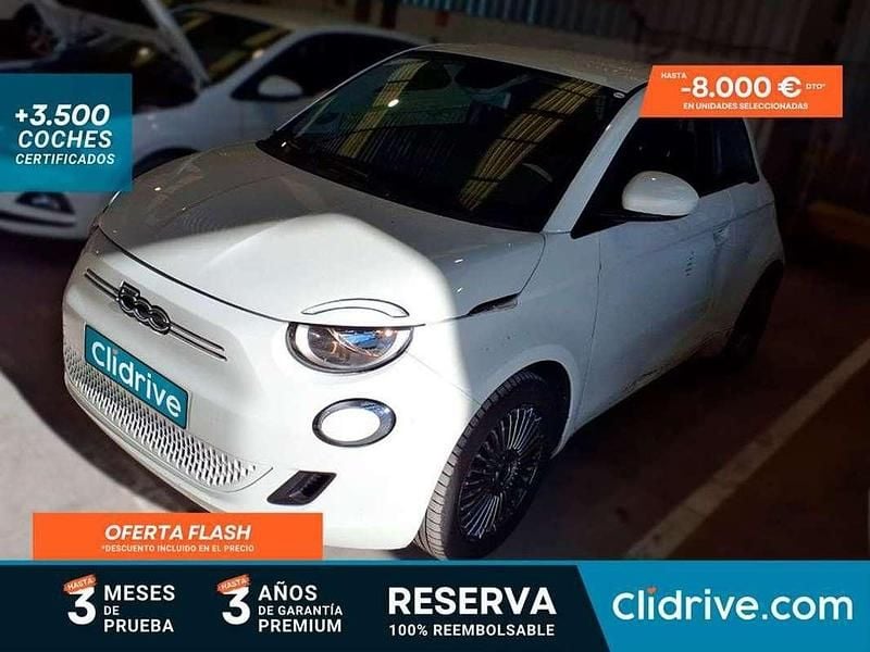 Usado Fiat 500e Icon 86 kW (118 CV) 2022 Blanco Berlina