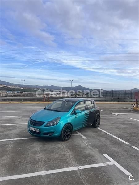 Usado Opel Corsa Enjoy 90 CV (66 kW) 2008 Negro Utilitario