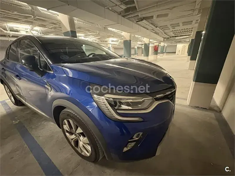 Usado Renault Captur Intens 130 CV (95 kW) 2020 Azul SUV