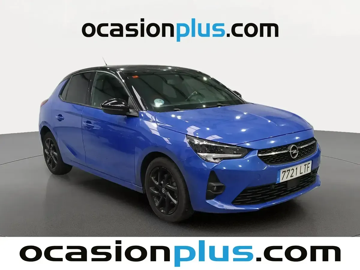 Usado Opel Corsa GS Line 100 CV (73 kW) 2021 Azul Berlina